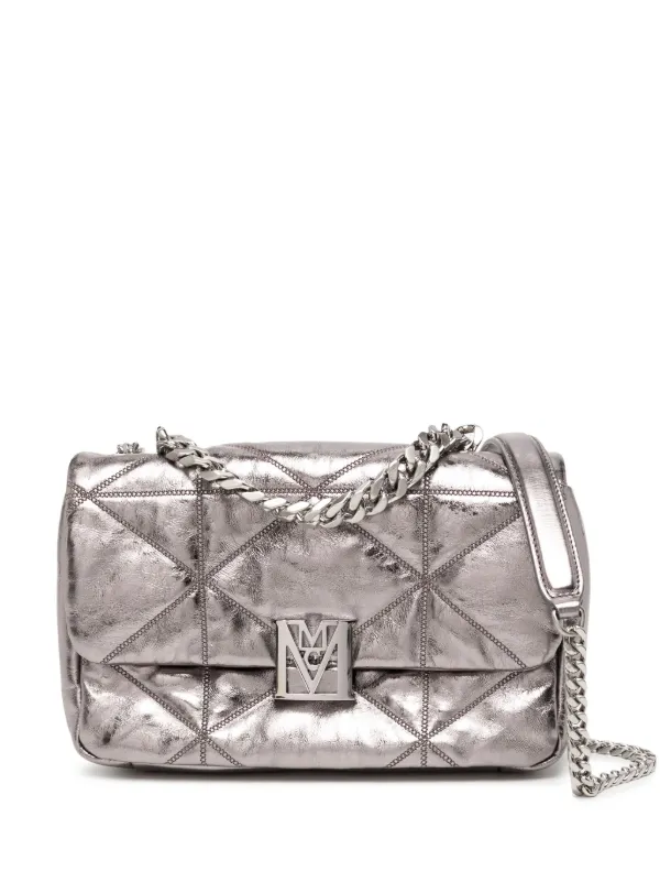Mcm silver crossbody discount