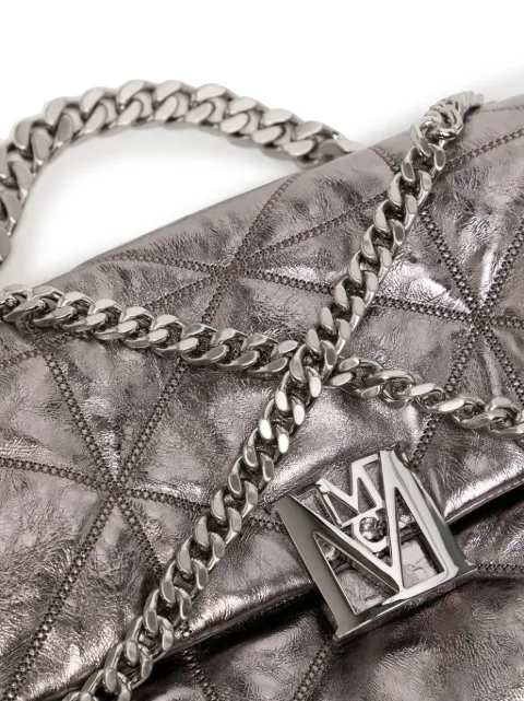 MCM mini Travia quilted shoulder bag MWSDALM05 - 3