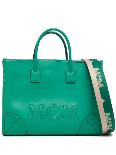 MCM large Munchen leather tote bag MWTCSSX01 - 0