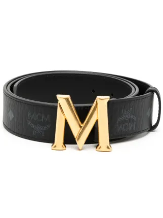MCM Claus M Buckle Belt - Farfetch 