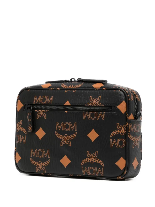 Mcm wash bag in visetos deals