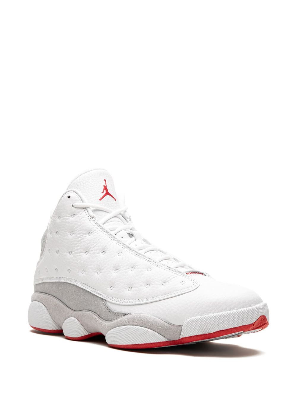 Shop Jordan Air  13 "wolf Grey" Sneakers In White