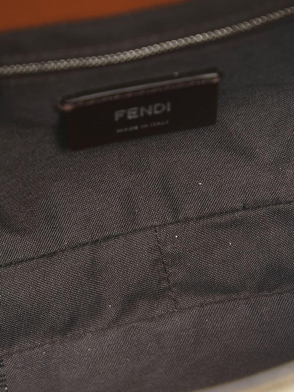 Pre-owned Fendi Zucca Convertible Belt Bag In Brown