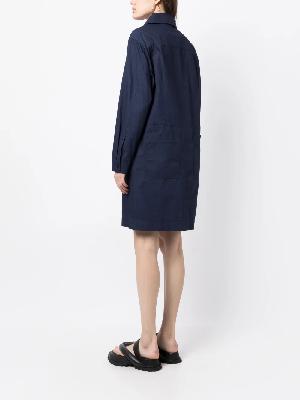 STUDIO TOMBOY spreadcollar Cotton Dress Farfetch