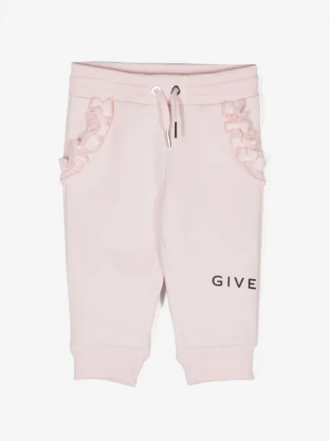 Givenchy Kids pantalon de jogging à logo imprimé