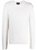 A.P.C. crew-neck knitted jumper - White