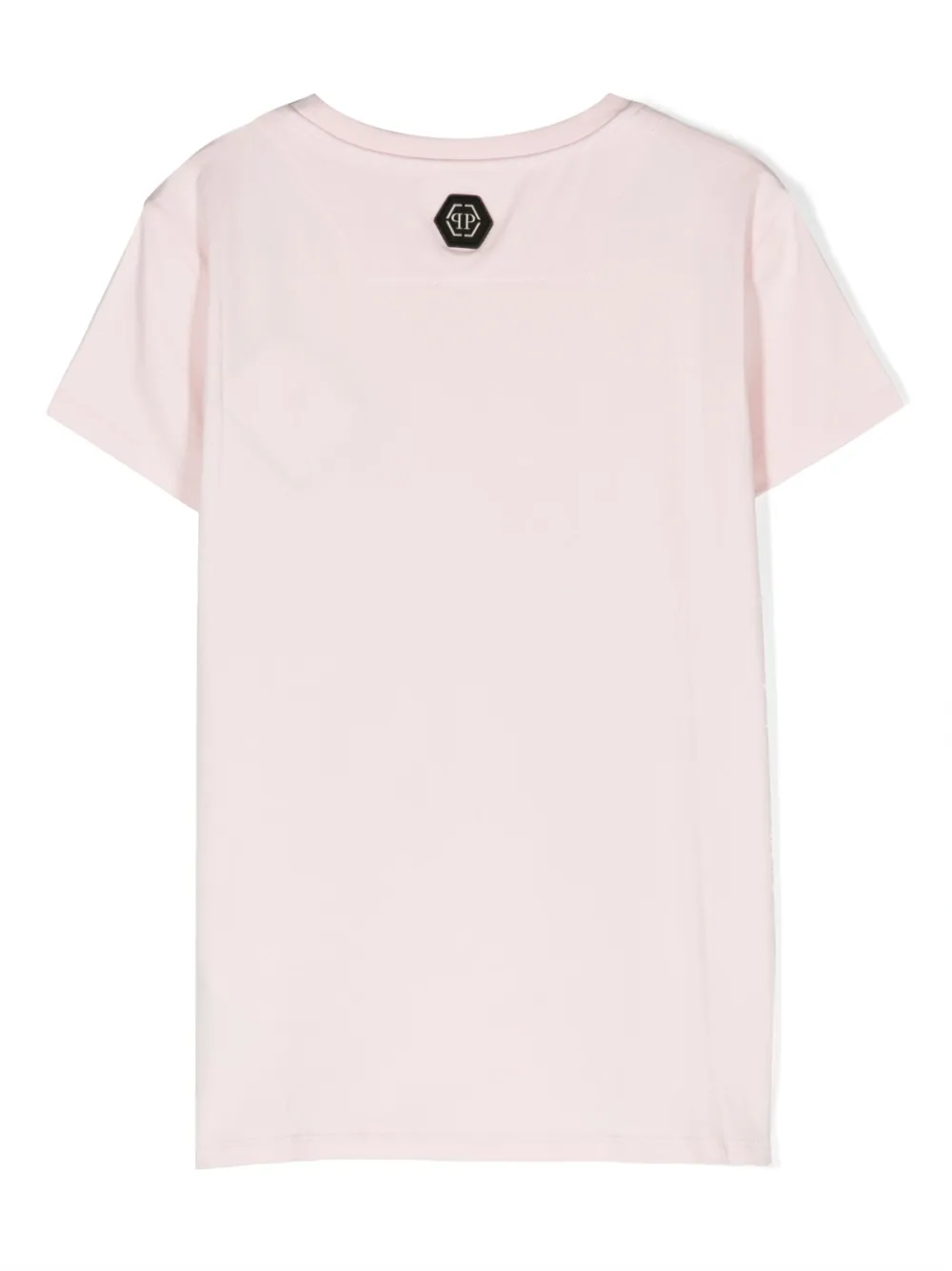 Philipp Plein Junior teddy bear-motif T-shirt - Roze