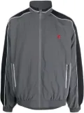 AMBUSH logo-embroidered lightweight jacket - Grey