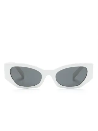 Dolce & Gabbana Eyewear キャットアイ サングラス | ホワイト