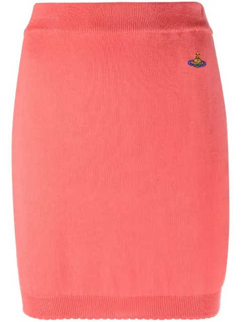Vivienne Westwood falda de tejido Orb