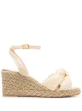 Stuart Weitzman padded wedge espadrilles - Neutrals