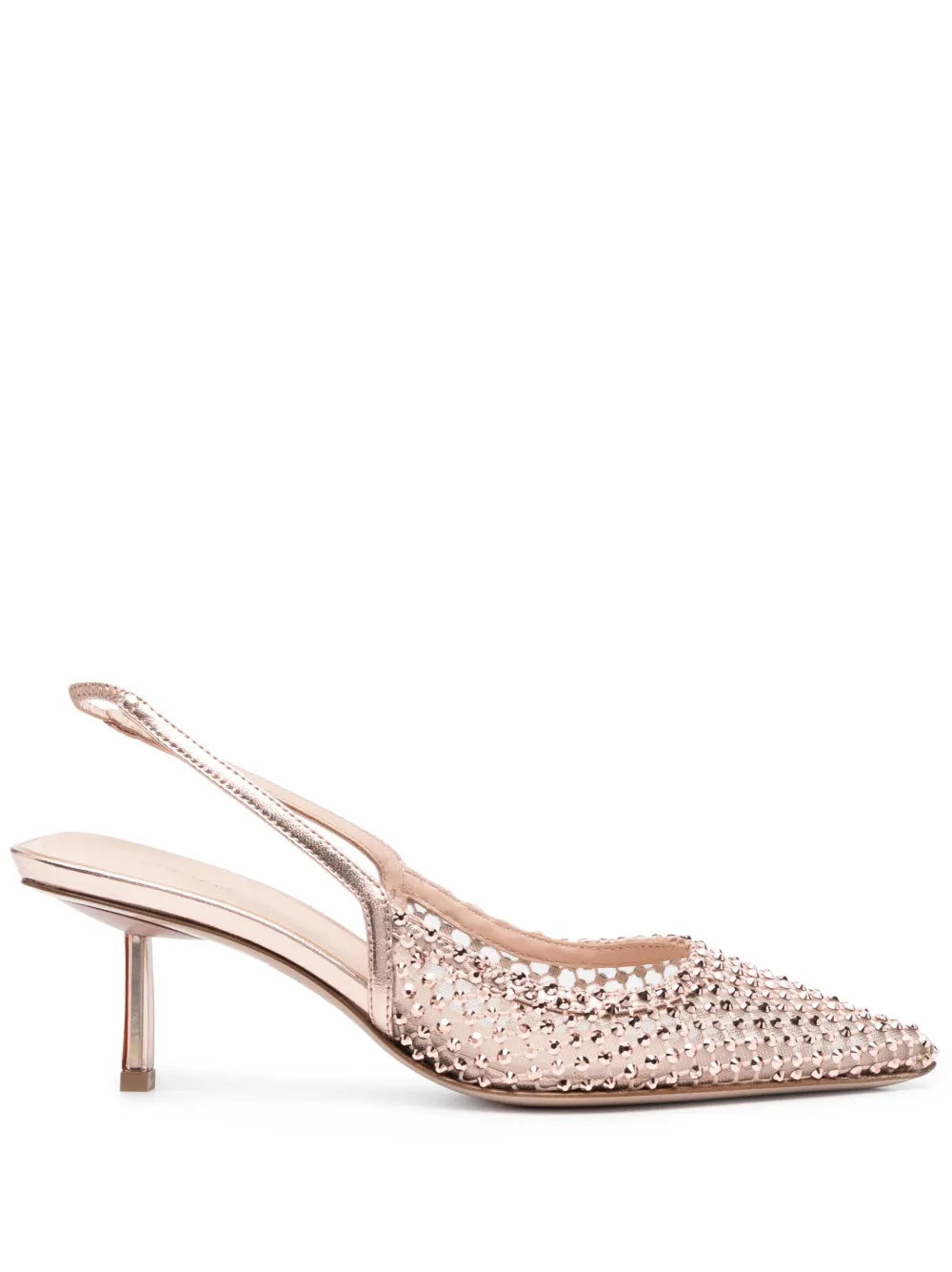 Le Silla 70mm studded pointed pumps | Pink | Image 1