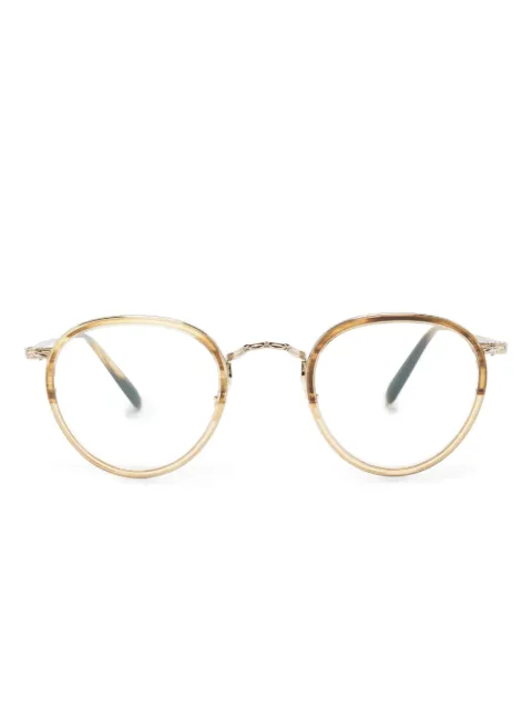 Oliver Peoples Armação de óculos redonda