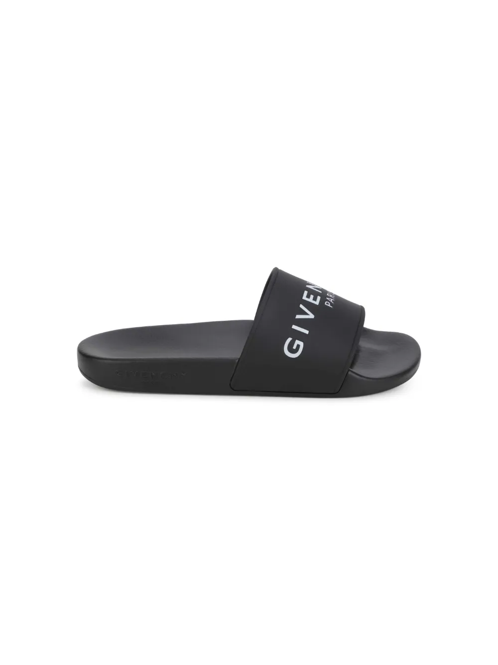 Givenchy Kids Slippers met logoprint - Zwart
