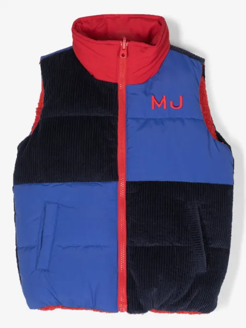Marc Jacobs Kids colour-block padded gilet