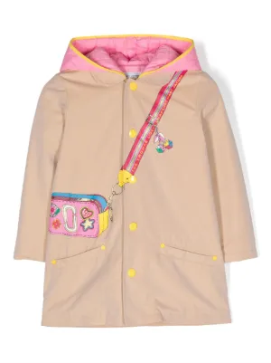 Marc Jacobs Kids Reflective Monogram Pattern Puffer Jacket - Farfetch