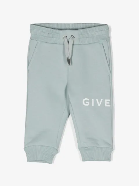 Givenchy Kids logo-print drawstring trousers