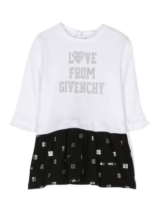 Givenchy Kids ロゴ ワンピース | ホワイト | FARFETCH JP