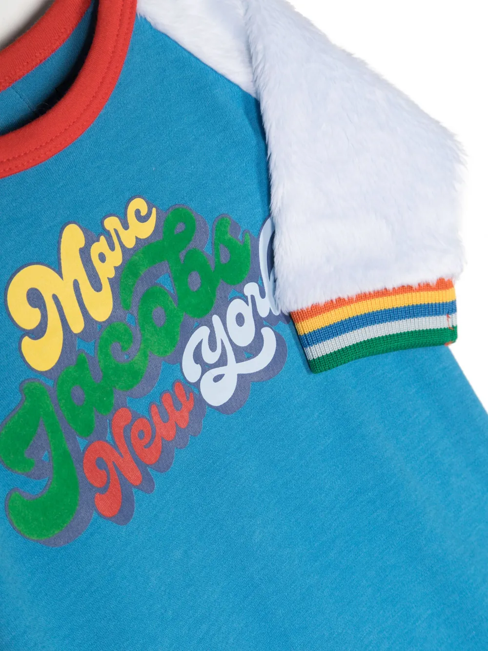  Marc Jacobs Kids Pelele Con Logo Estampado - Azul 