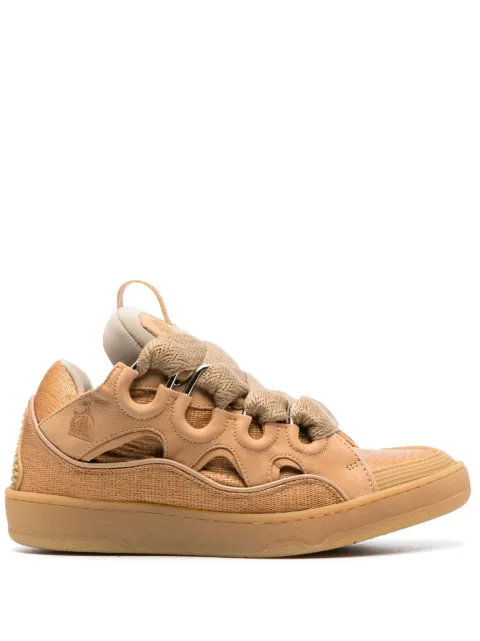 Lanvin Curb leather sneakers