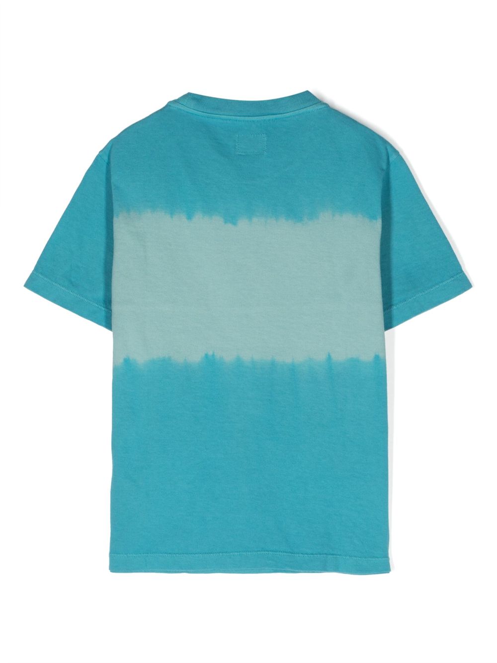 C.P. Company Kids logo-print cotton T-shirt - Blauw
