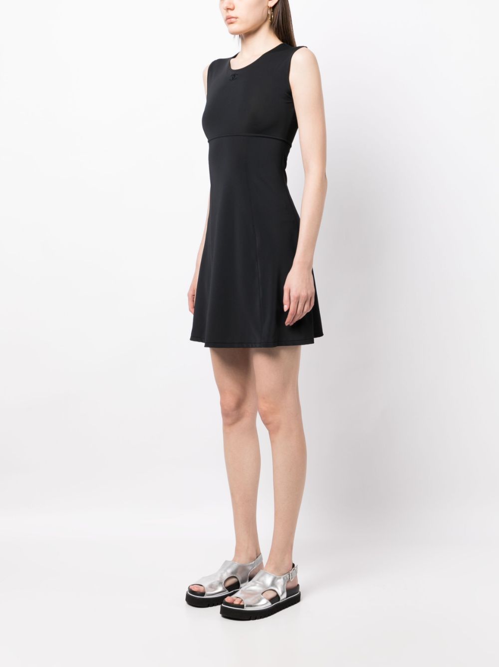 CHANEL 1996 CC sleeveless A-line dress Women