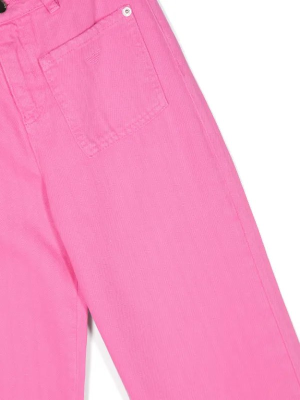 Emporio Armani Kids デニムパンツ | ピンク | FARFETCH JP