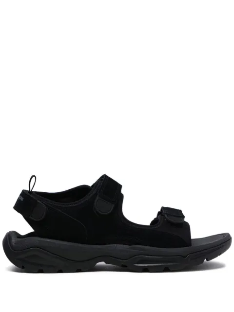 Comme des Garçons Homme logo-print touch-strap sandals