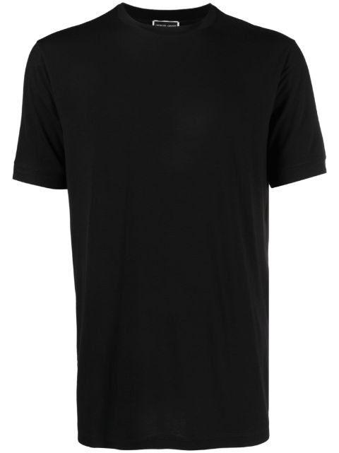 Giorgio Armani - crew-neck plain T-shirt