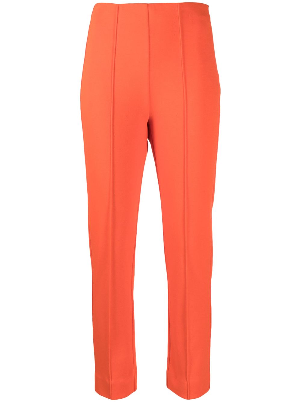 Sportmax Cotton Blend Trousers In Orange