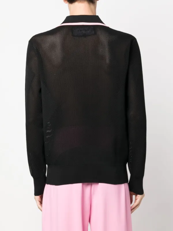 Botter レースアップ ニットポロシャツ | ブラック | FARFETCH JP 