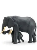Lladró Leading the Way matte porcelain sculpture (27cm x 29cm) - Black