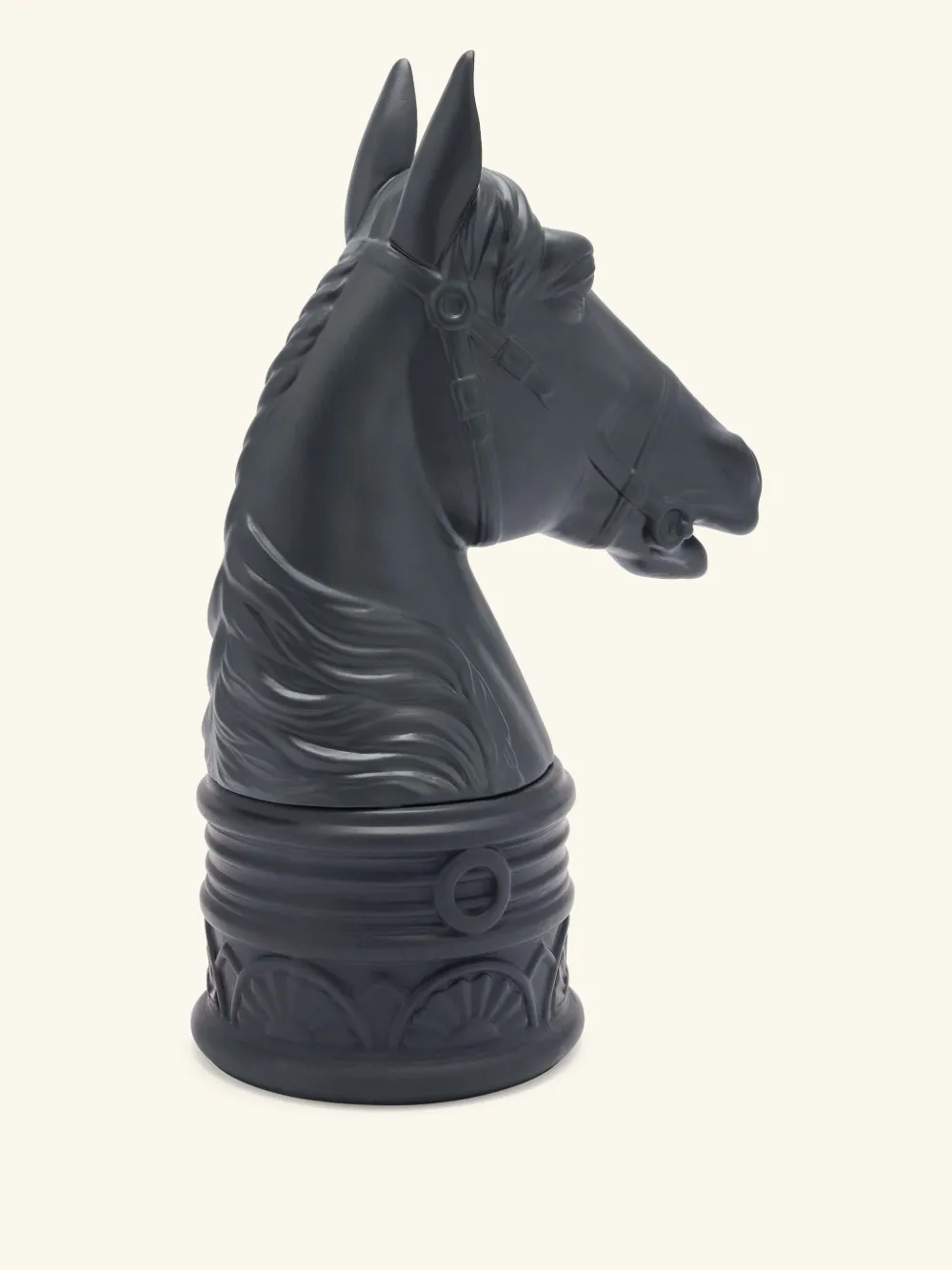 L'Objet Horse bookend - Zwart