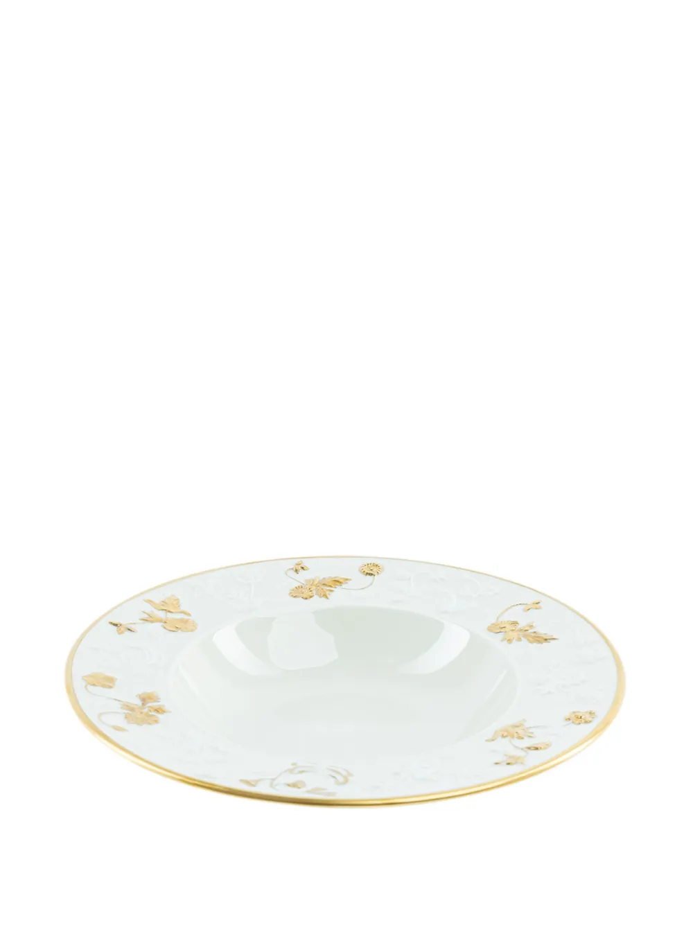 VILLARI Taormina Porcelain Soup Plate White FARFETCH
