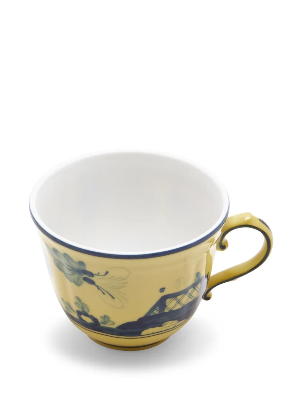 Ginori 1735 Antico Doccia Shape Kaffeetasse In Gelb
