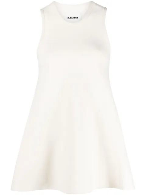 Jil Sander cropped-detail sleeveless blouse