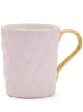 VILLARI Peacock mug (10cm x 12cm) - Pink
