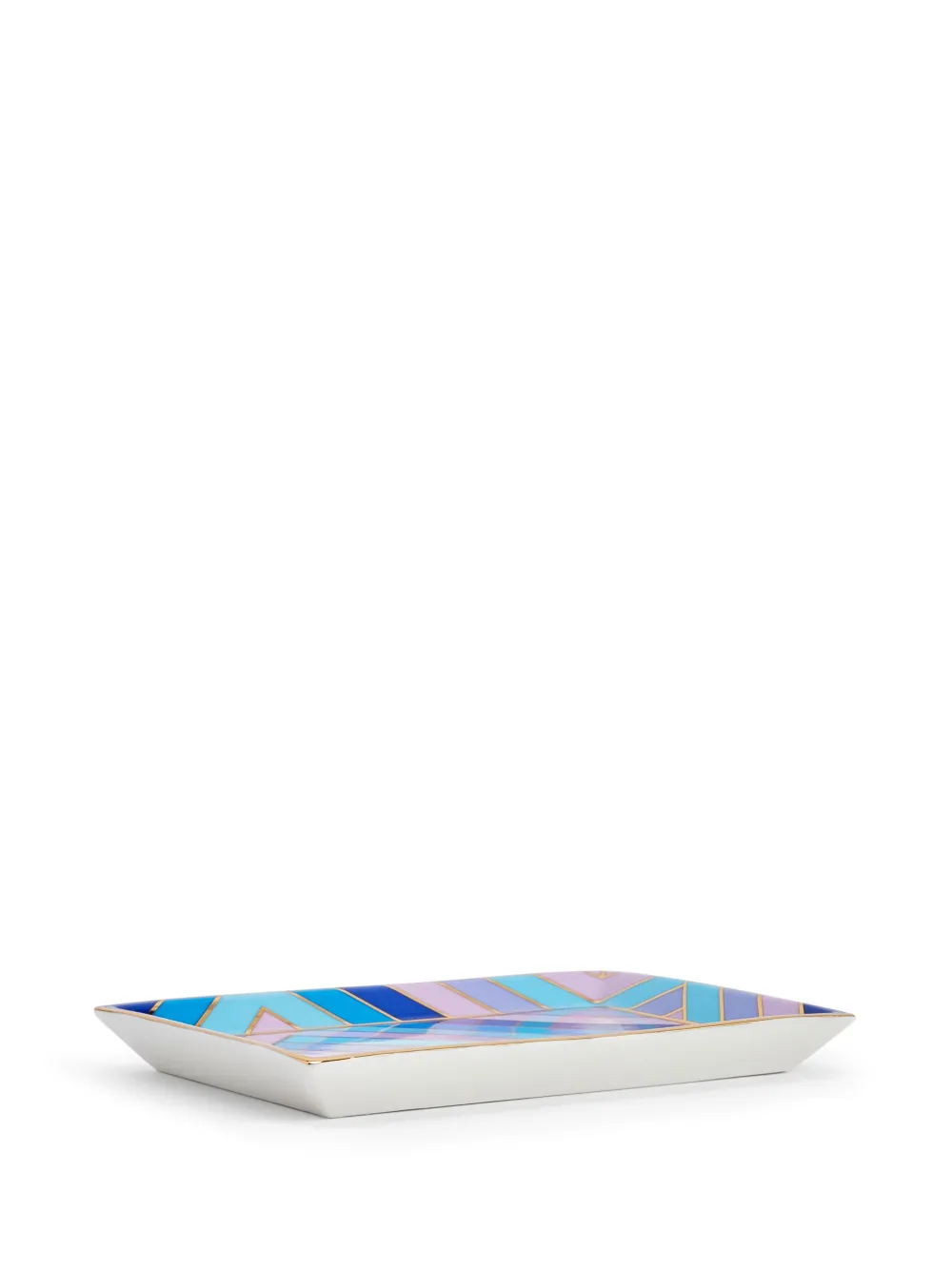 Jonathan Adler Scala Porcelain Trinket Tray In Mehrfarbig