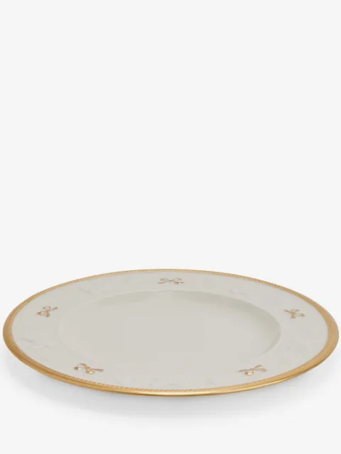 VILLARI desserttallrik med graverad fjäril