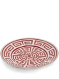 GINORI 1735 Labirinto Scarlatto porcelain plate - Red