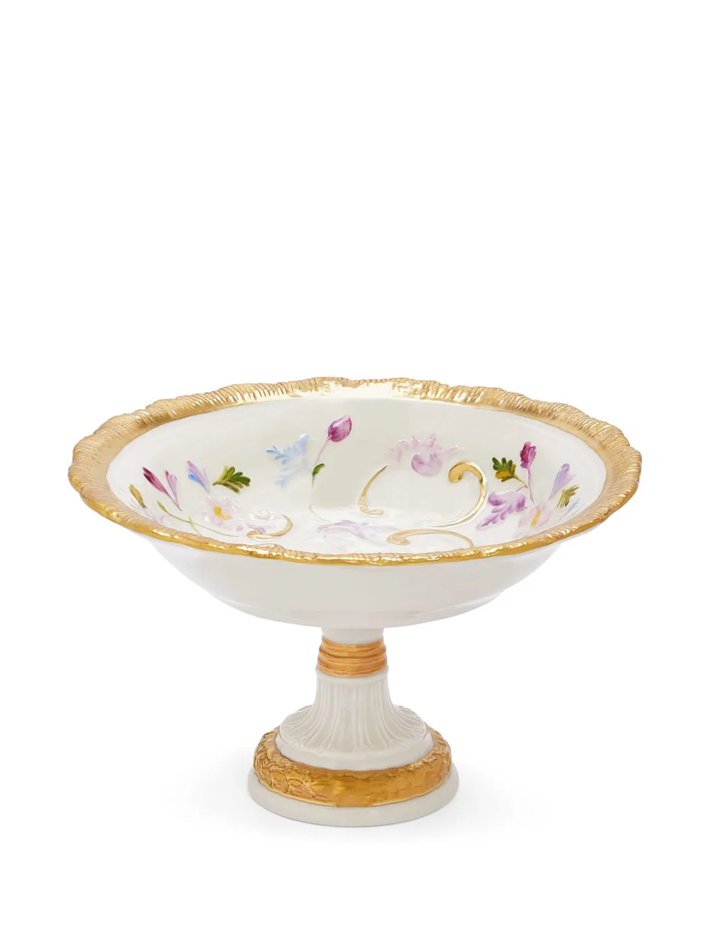 VILLARI small Taormina tooted bowl | White | Image 1