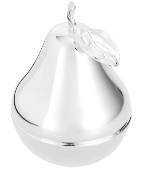 Christofle "bombonera Pear bañada en plata de 5cm x 4,3cm "