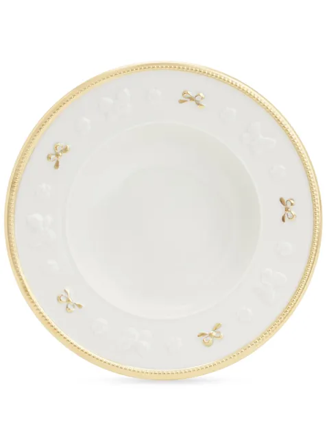 VILLARI Butterfly Rim soup plate