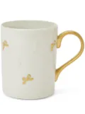 VILLARI Butterfly mug - White