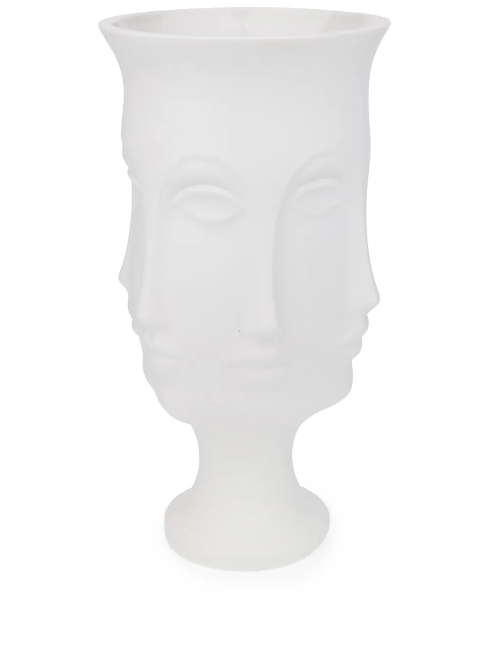 Jonathan Adler Dora Maar sculpted urn | White | Image 1