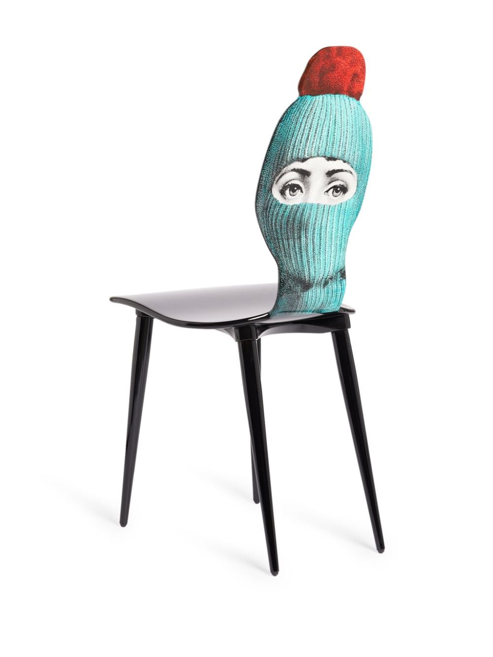 Fornasetti Lux Gstaad dining chair - Zwart