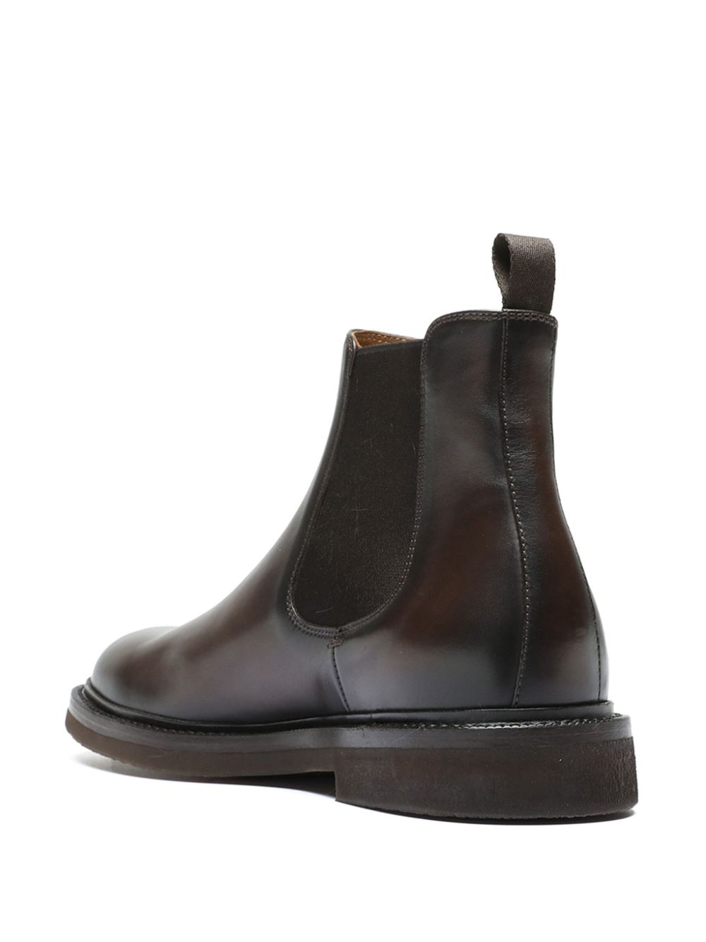 Officine Creative leather Chelsea boots Brown