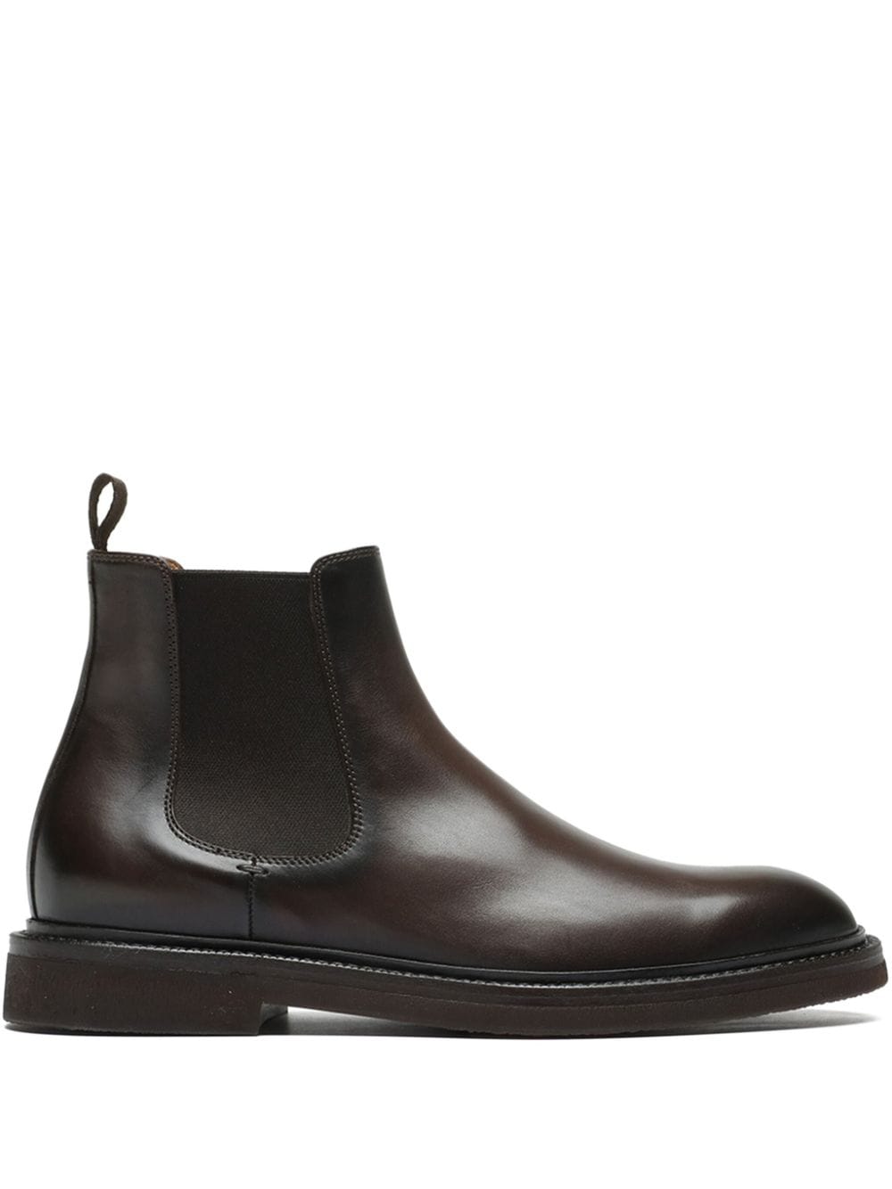 Officine Creative leather Chelsea boots Bruin