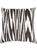 Missoni Home zebra-print cushion - Black