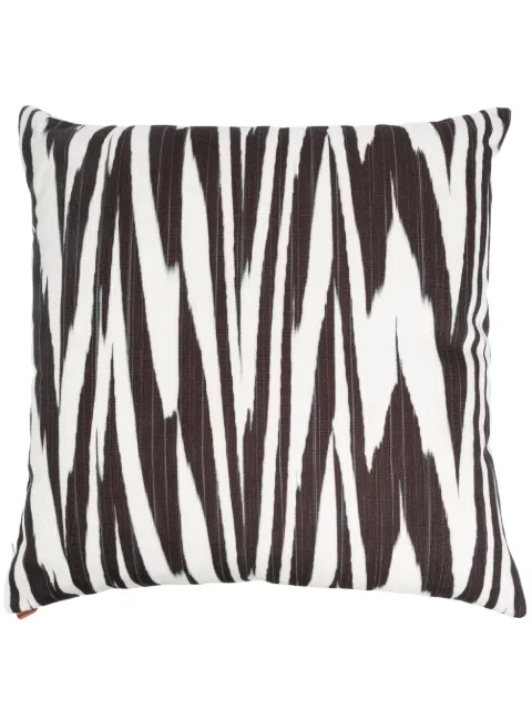 Missoni Home coussin à imprimé zébré